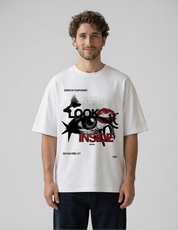 Look Inside oversized T-shirt