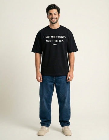 Hangxiety sucks oversized T-shirt