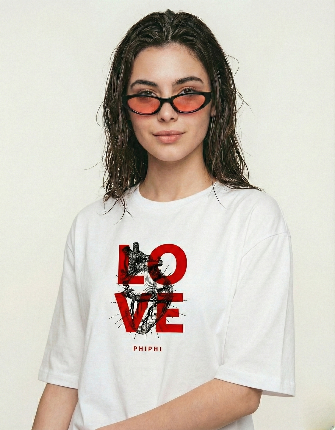 Stars in My Scars oversized T-shirt